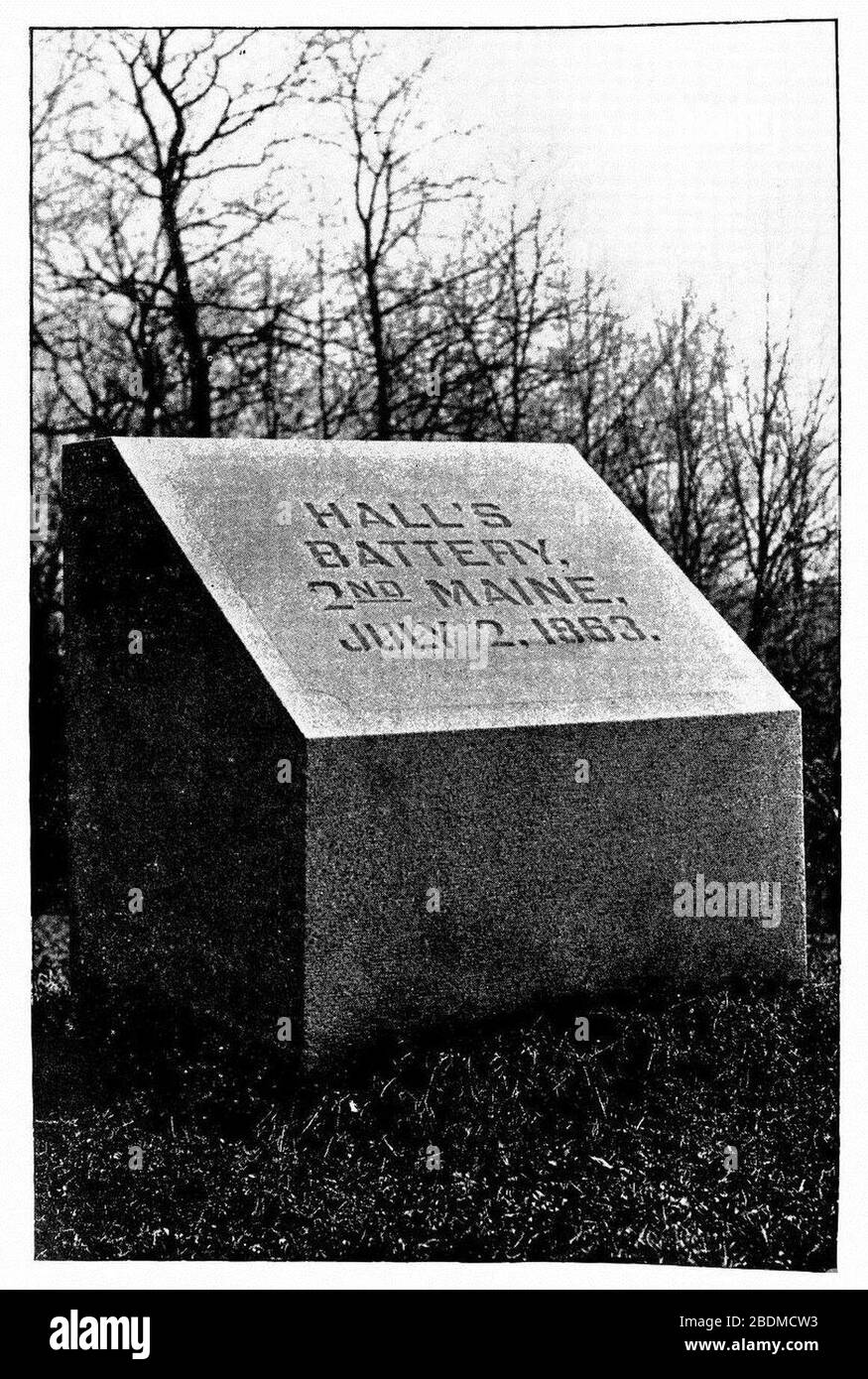 Batteria di Hall 2nd ME artiglieria p21. Foto Stock