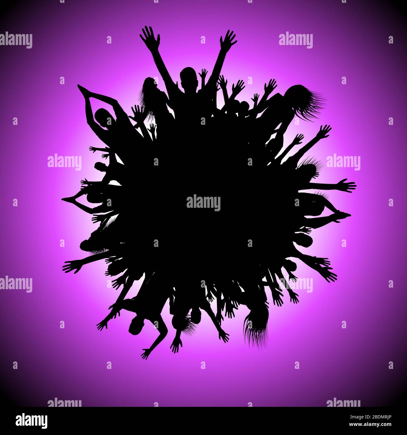 Concetto di partito Foto Stock