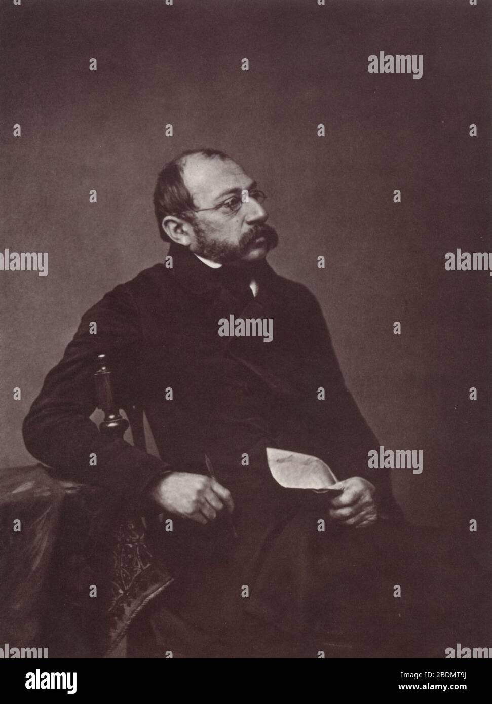 Hanfstaengl, Franz - Carl Spitzweg (1808-1885) Foto Stock