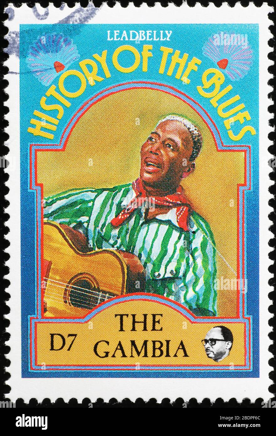 Storia del Blues, Bessie Smith in francobollo Foto Stock