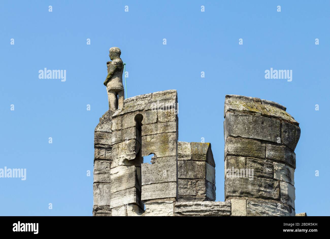 Micklegate Bar, Muro della città di York, York, Inghilterra. REGNO UNITO Foto Stock