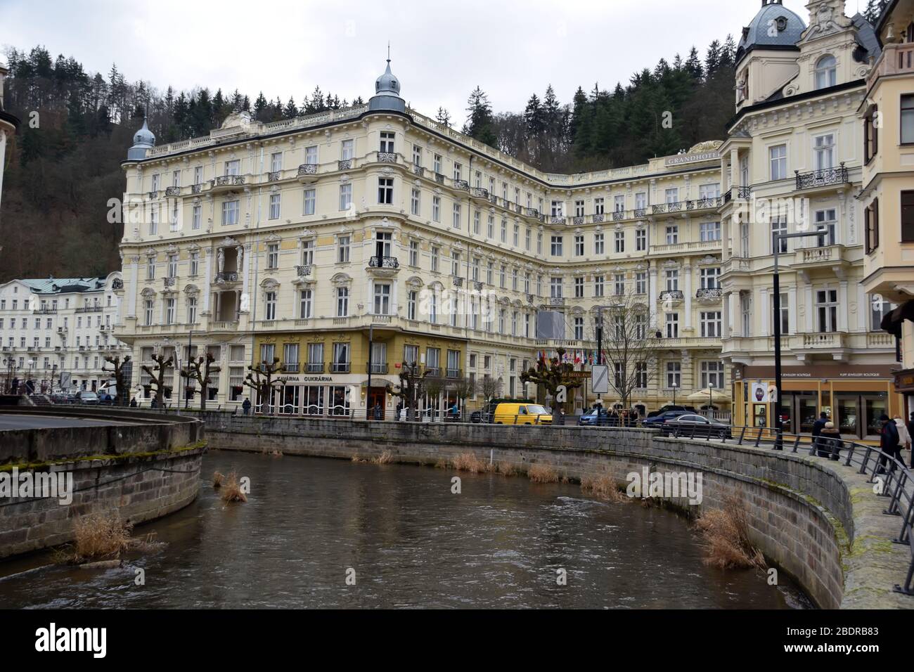 Grandhotel Pupp Karlovy Vary Repubblica Ceca Foto Stock