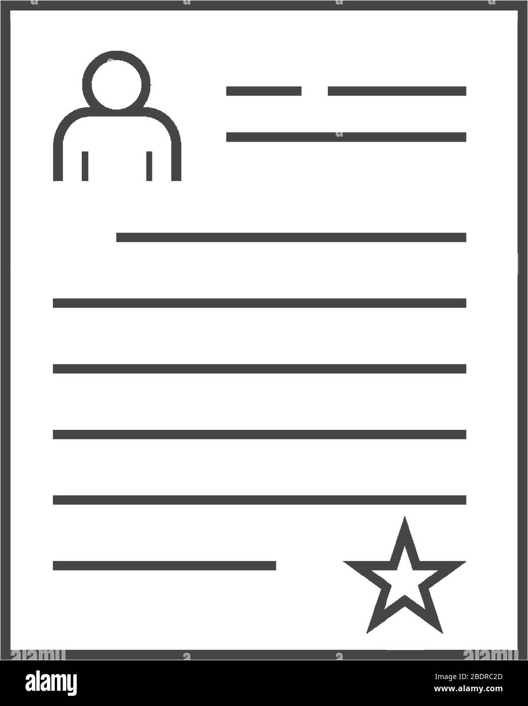 Icona della linea vettoriale del profilo candidato maschio. Le elezioni presidenziali degli Stati Uniti 2020. Colori della bandiera americana. Illustrazione vettoriale. Illustrazione Vettoriale