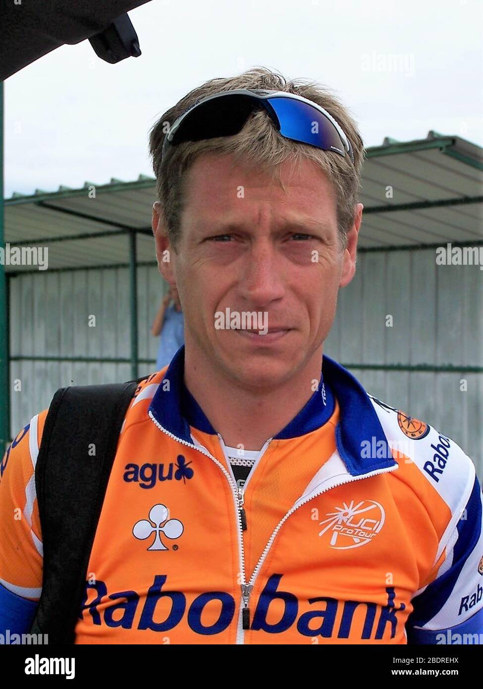 Thorwald Veneberg di Rabobank durante il Gran Premio Plouay 2007, gara ciclistica, Plouay - Plouay (210,1 km) il 02 settembre 2007 a Plouay, Francia - Foto Laurent Lairys / DPPI Foto Stock