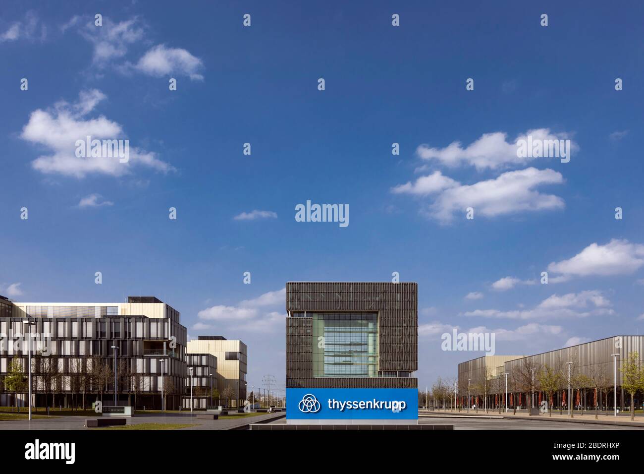 Sede centrale della ThyssenKrupp AG Foto Stock