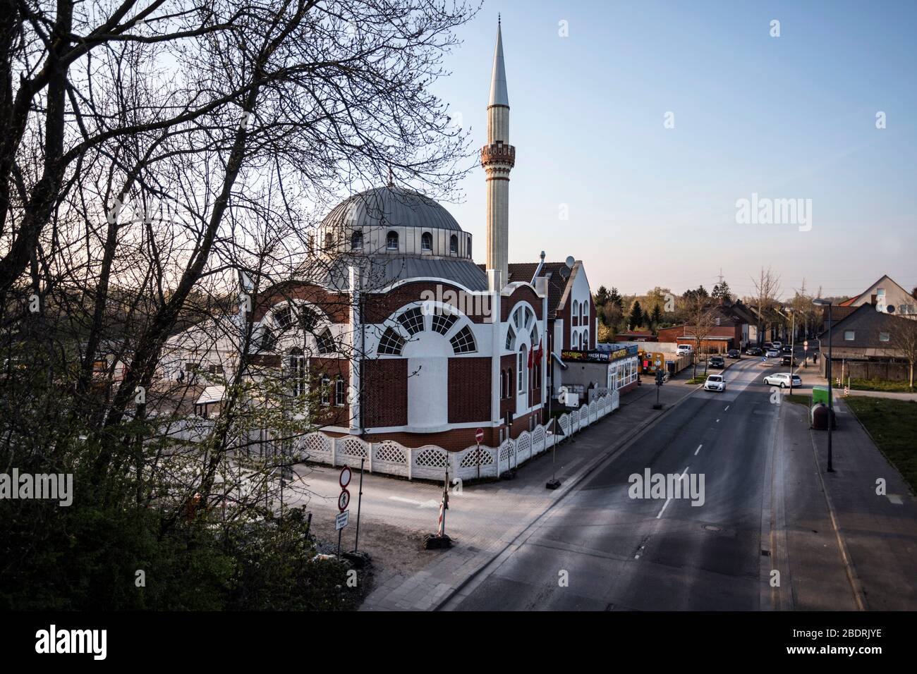 Moschea Fatih della comunità turca Katernberg a Essen Foto Stock