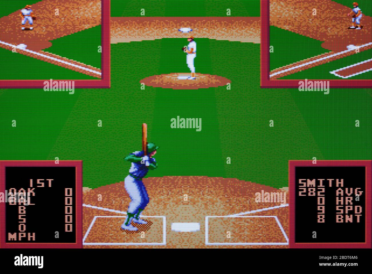 CAL Ripken Jr Baseball - sega Genesis Mega Drive - solo per uso editoriale Foto Stock