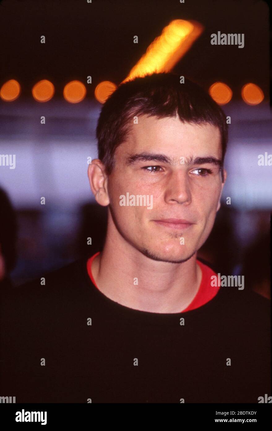 La star del cinema Josh Hartnet partecipa a una prima serata a Century City a Los Angeles, California Foto Stock