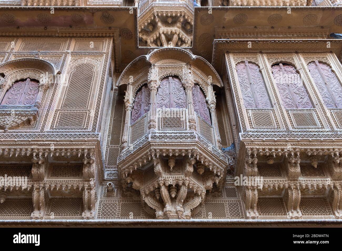 Patwa-ki-Haveli Jaisalmer Rajasthan India Foto Stock