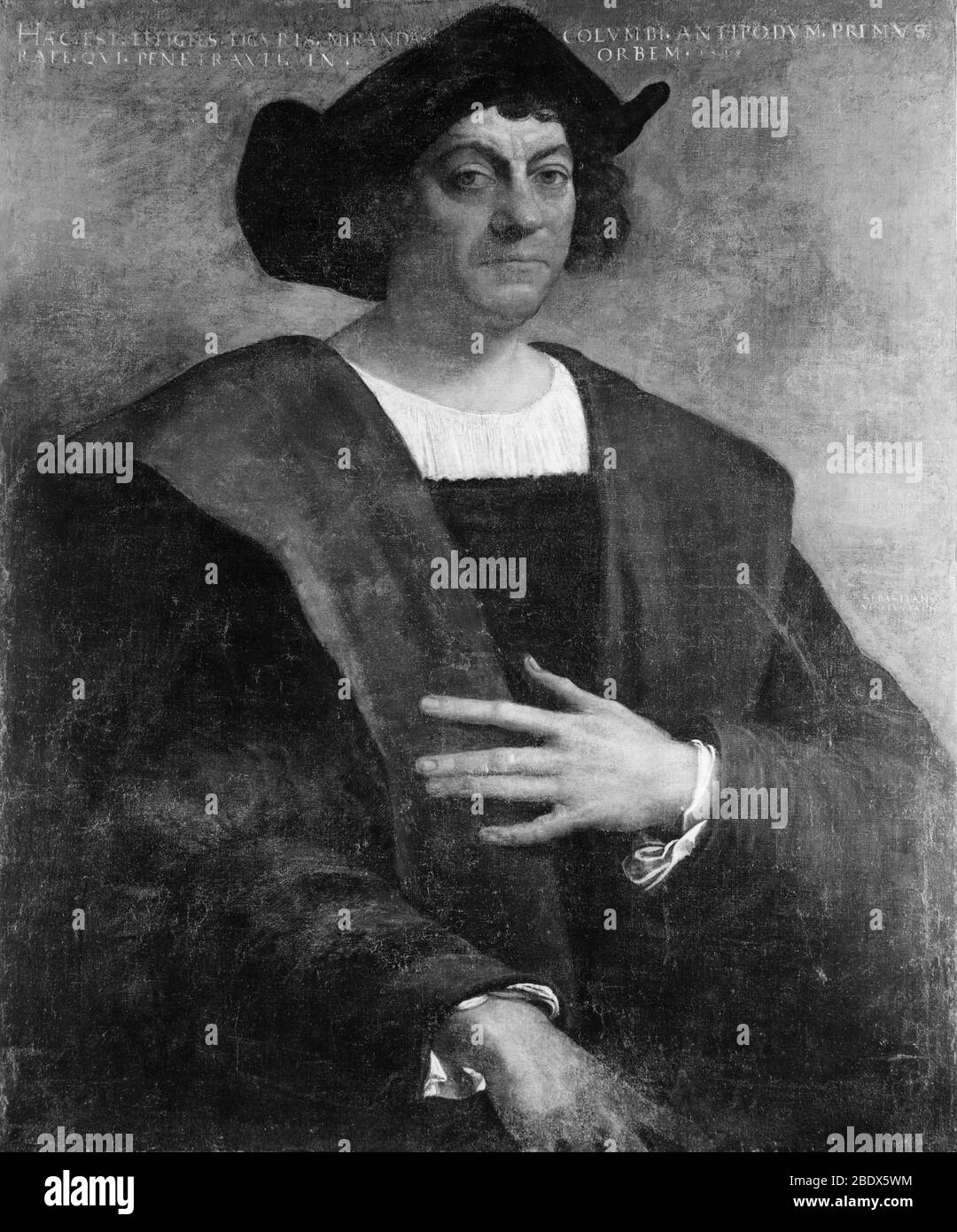 Christopher Columbus, Italiano Explorer Foto Stock