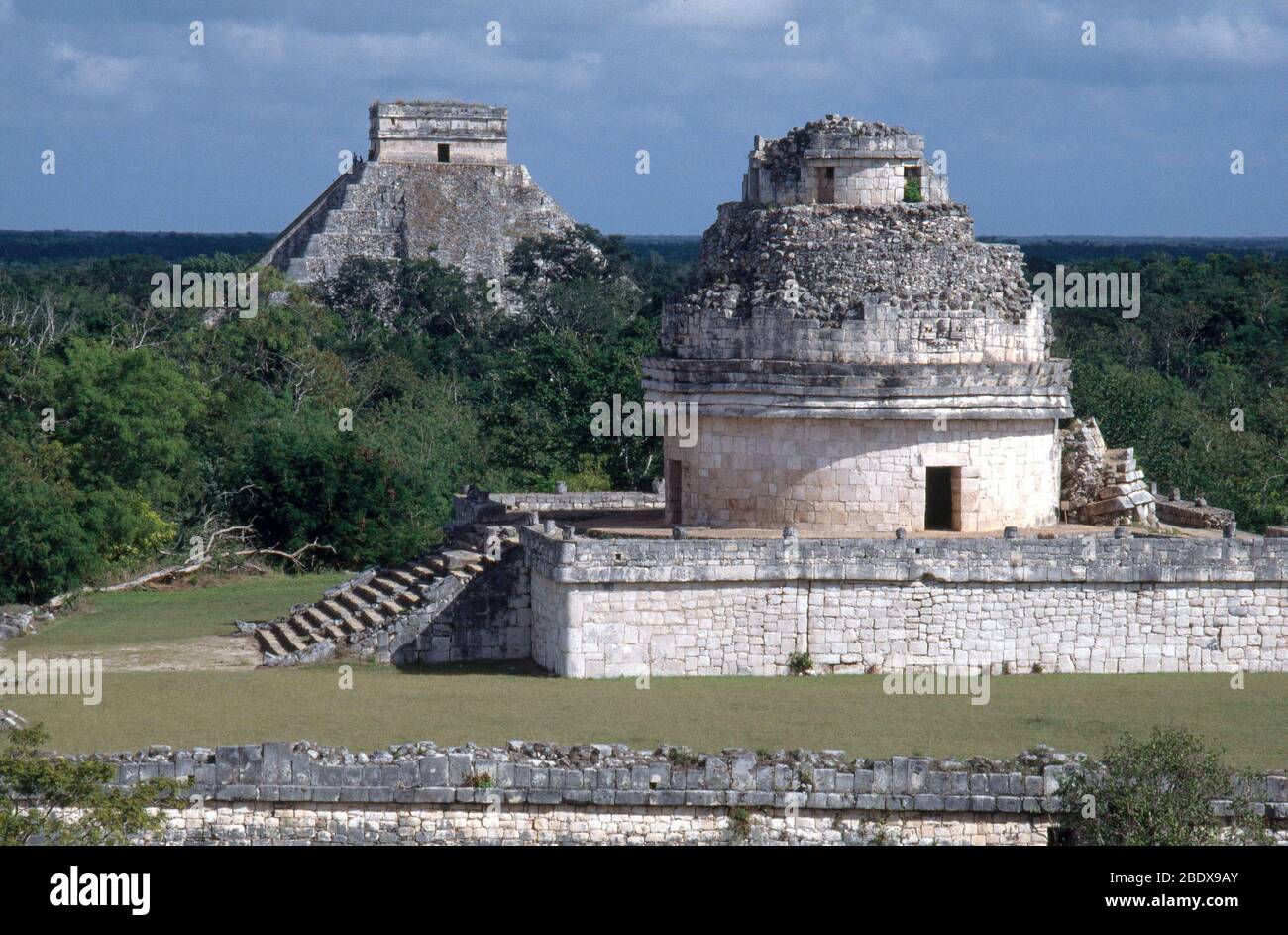 Archeoastronomia, Osservatorio El Caracol Foto Stock