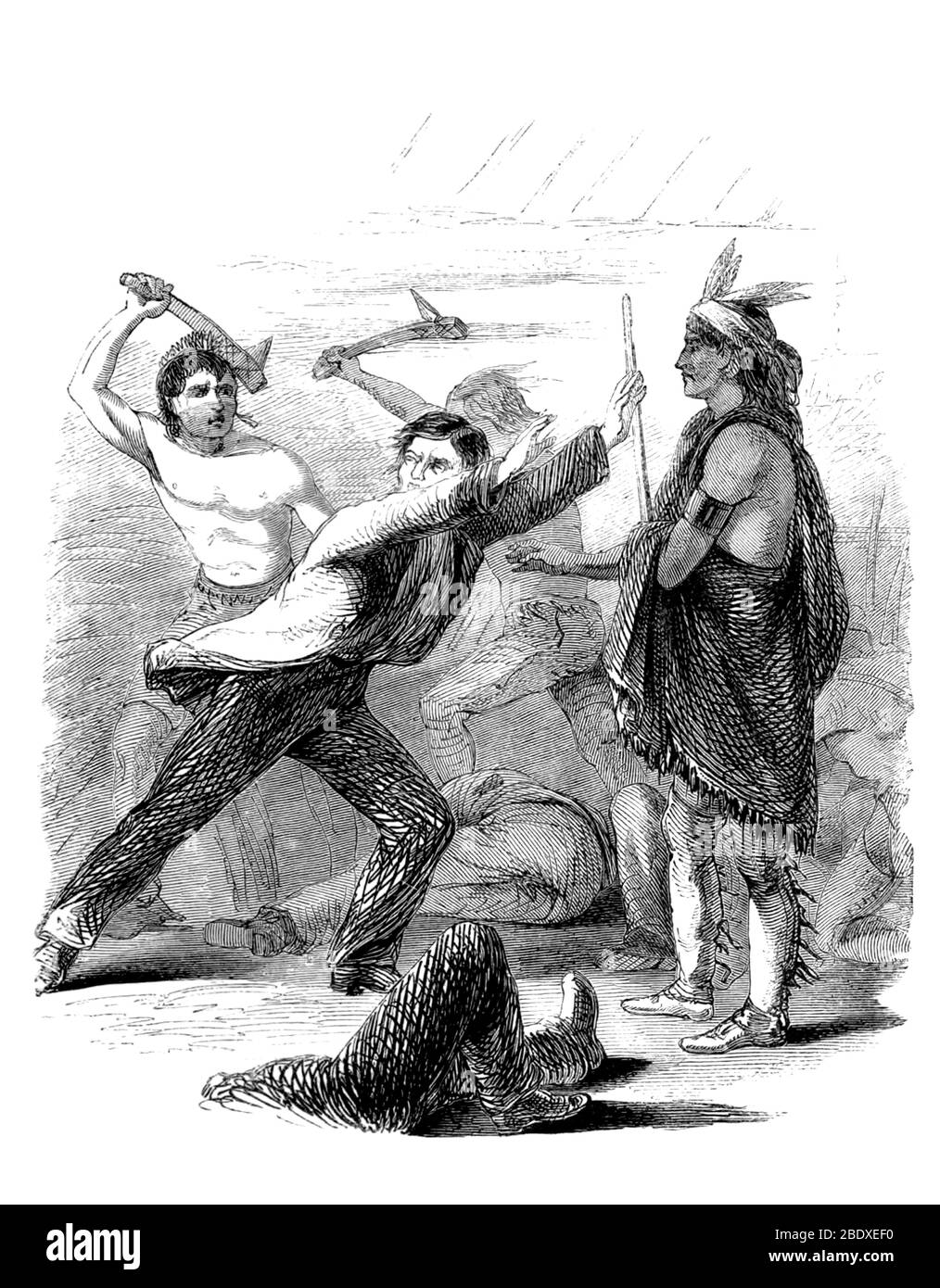 Guerra del Dakota del 1862 Foto Stock
