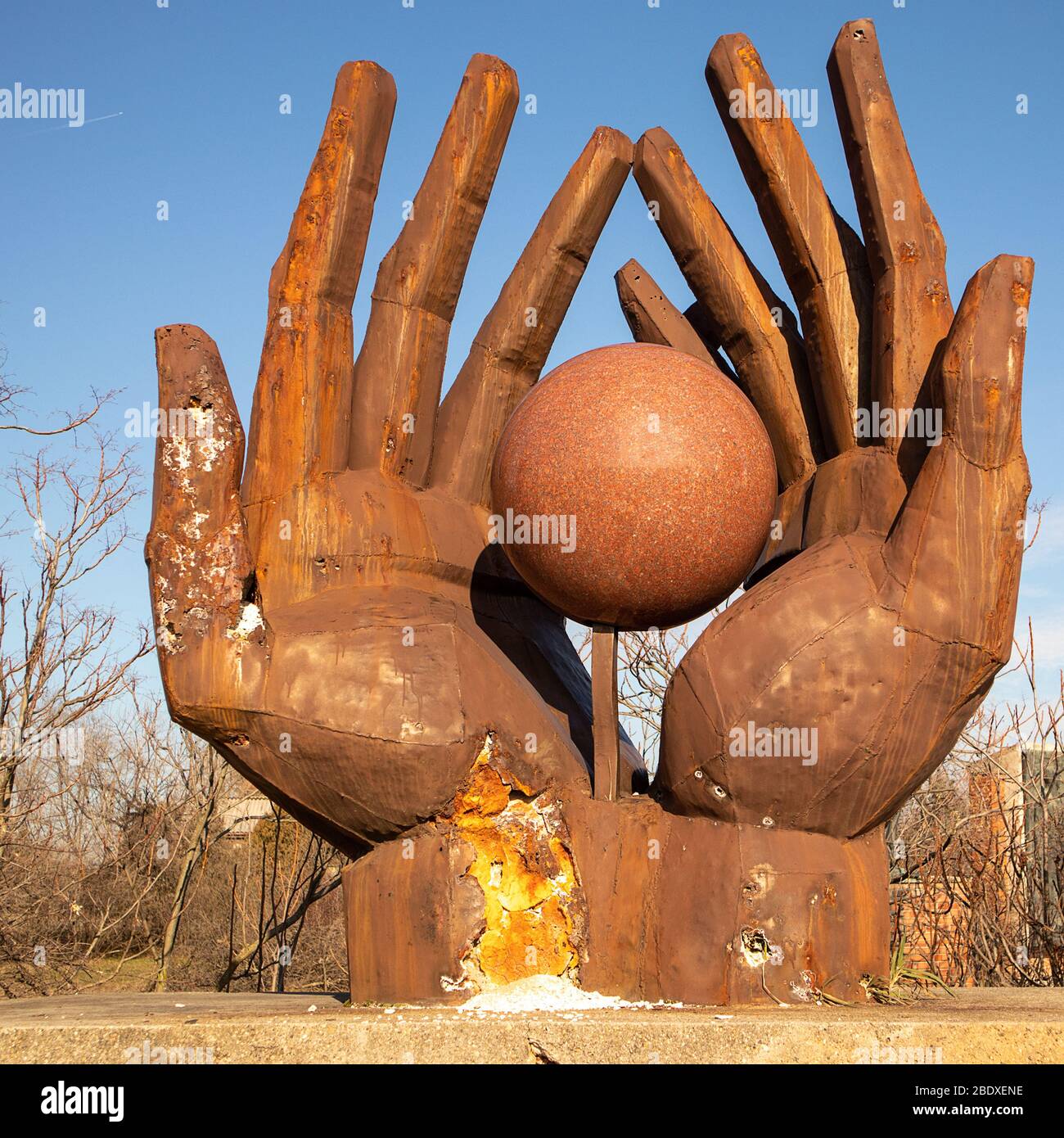 Monumento ai lavoratori Foto Stock