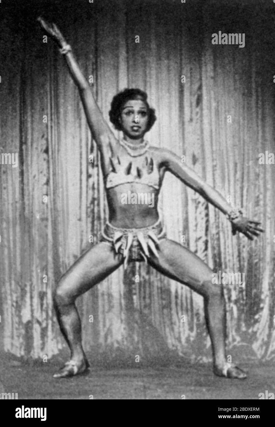 Josephine Baker, intrattenitore americano Foto Stock
