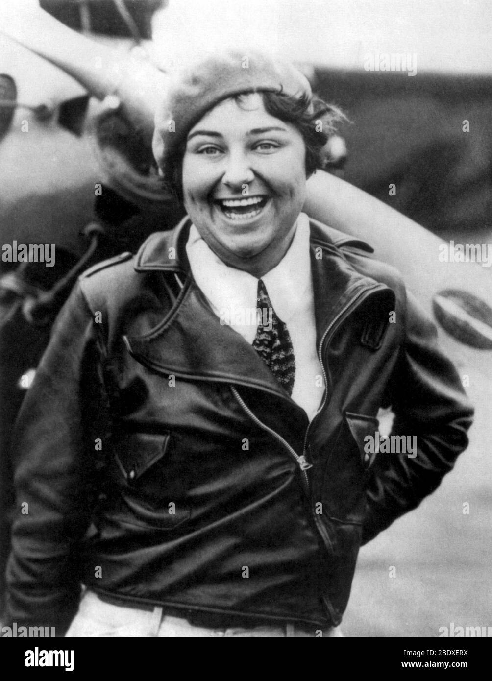 Pancho Barnes, Aviatore americano e pilota stunt Foto Stock