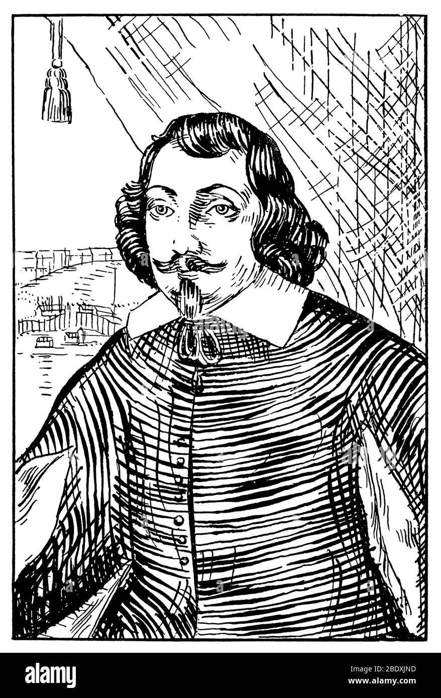 Samuel de Champlain, esploratore Francese Foto Stock