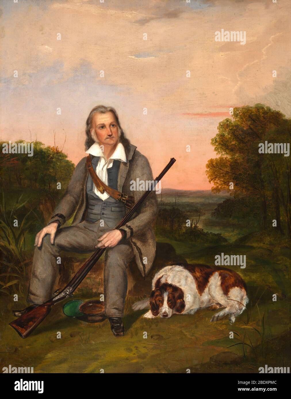 John James Audubon, naturalista French-American Foto Stock