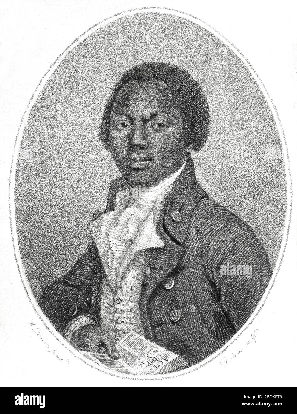 Olaudah Equiano, autore, abolizionista, ex Slave Foto Stock