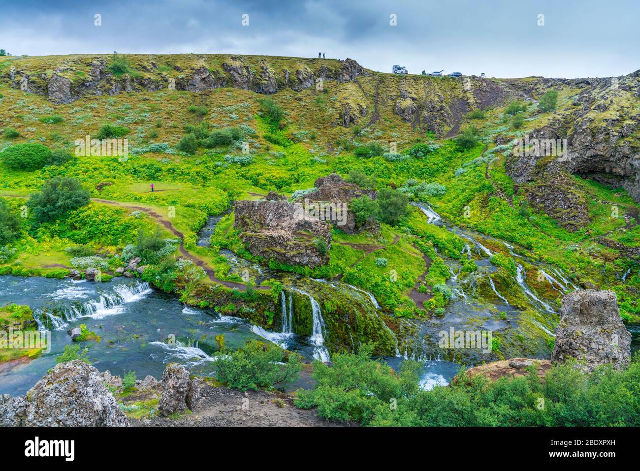 Gjáin, Regione meridionale, Islanda Foto Stock
