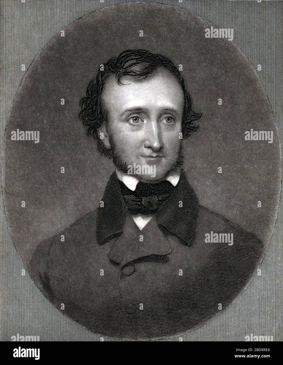 Edgar Allan Poe, autore americano Foto Stock