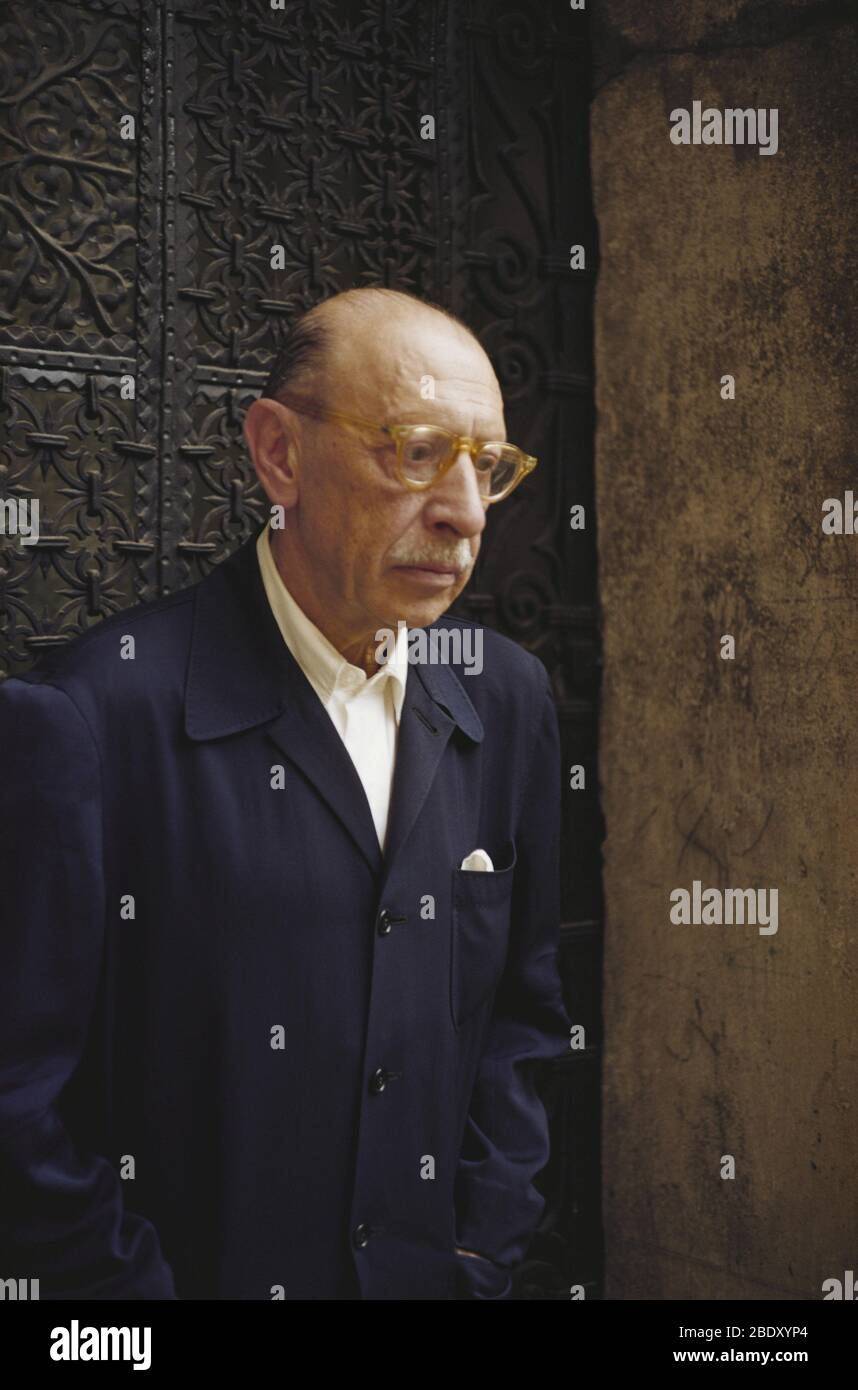 Igor Stravinsky Foto Stock