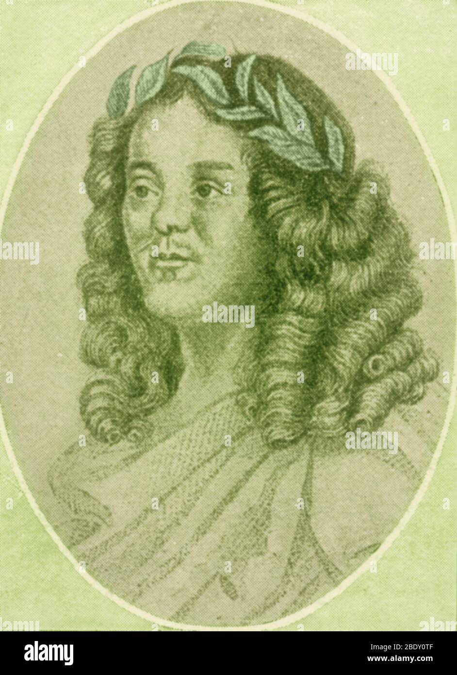 William Davenant, poeta inglese Laureate Foto Stock