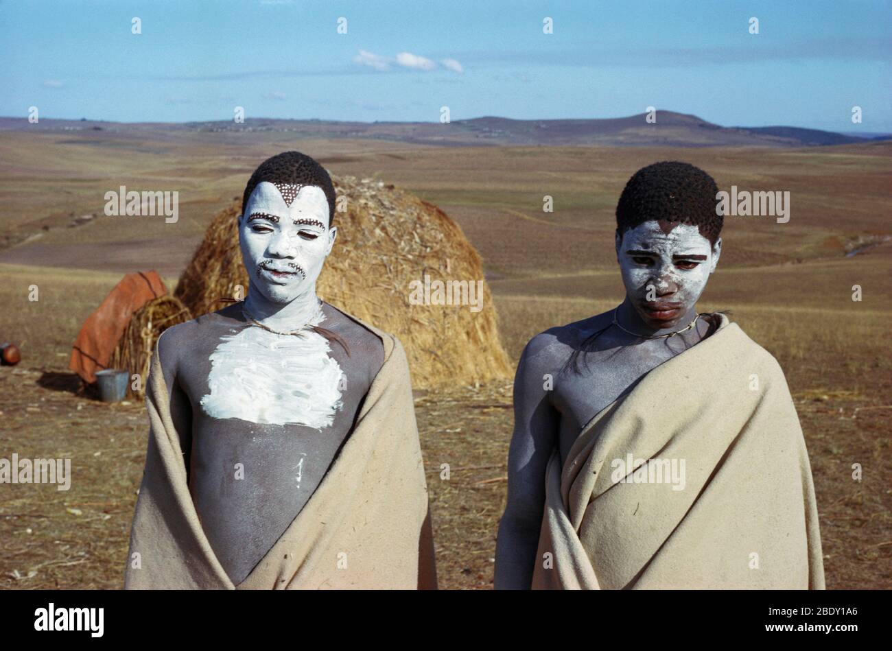 Xhosa Boys, Sudafrica Foto Stock