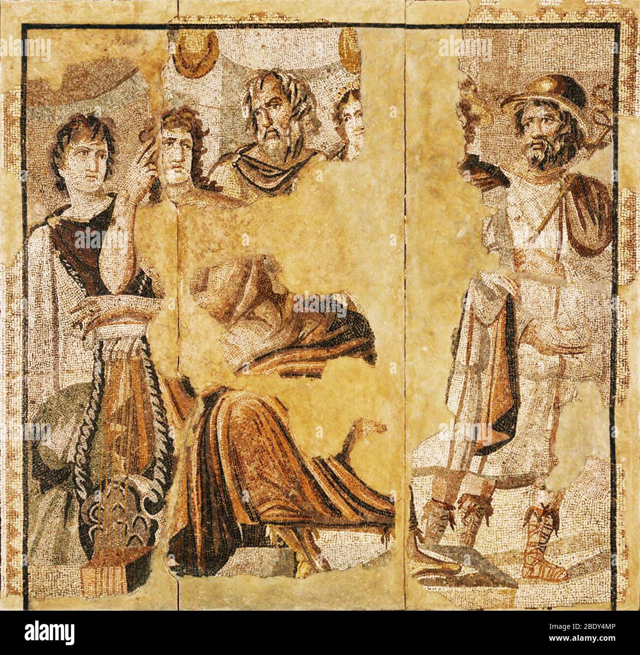 Achille e Briseis Foto Stock