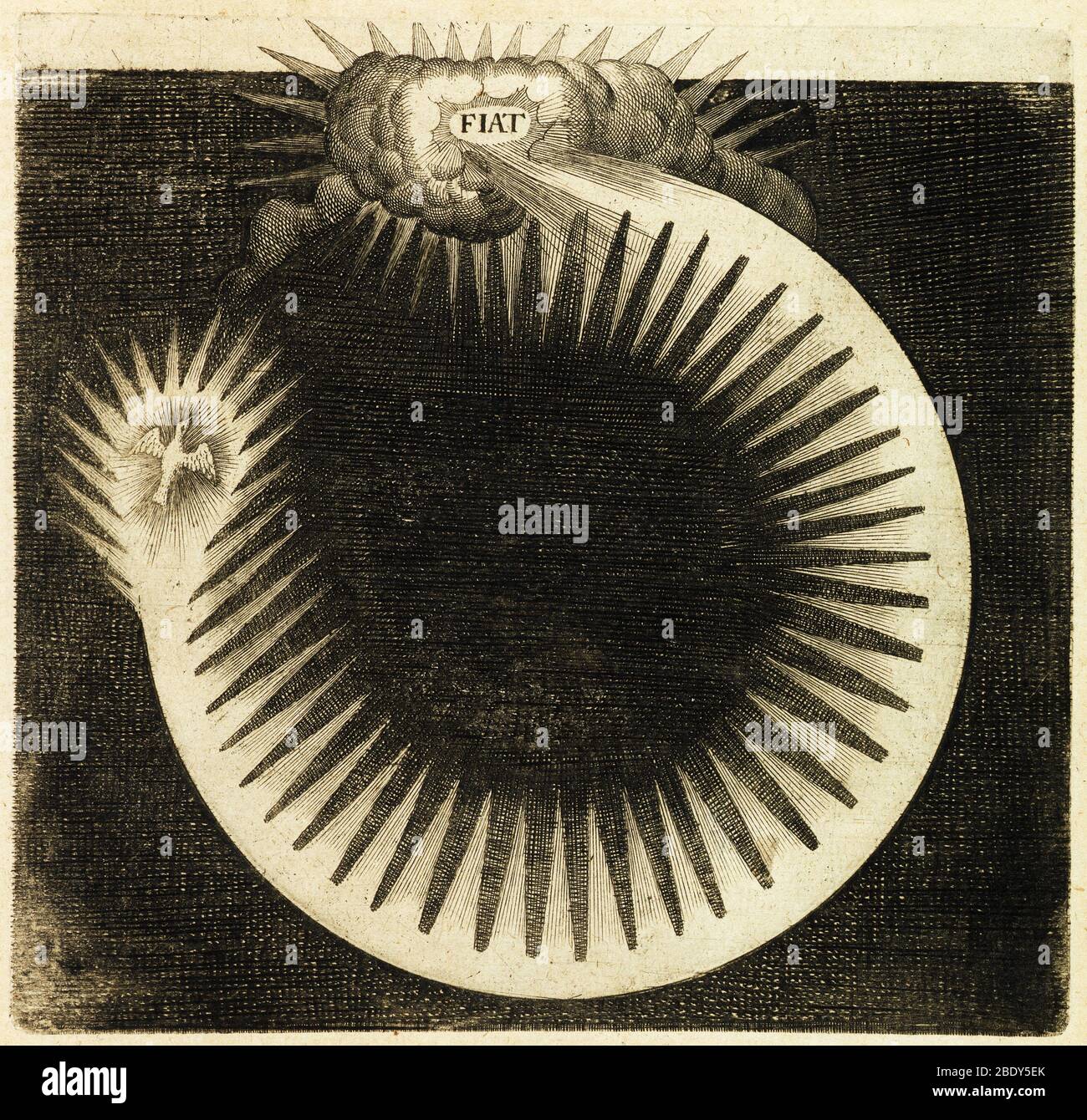 Teoria della creazione di Frudd, 1617 Foto Stock
