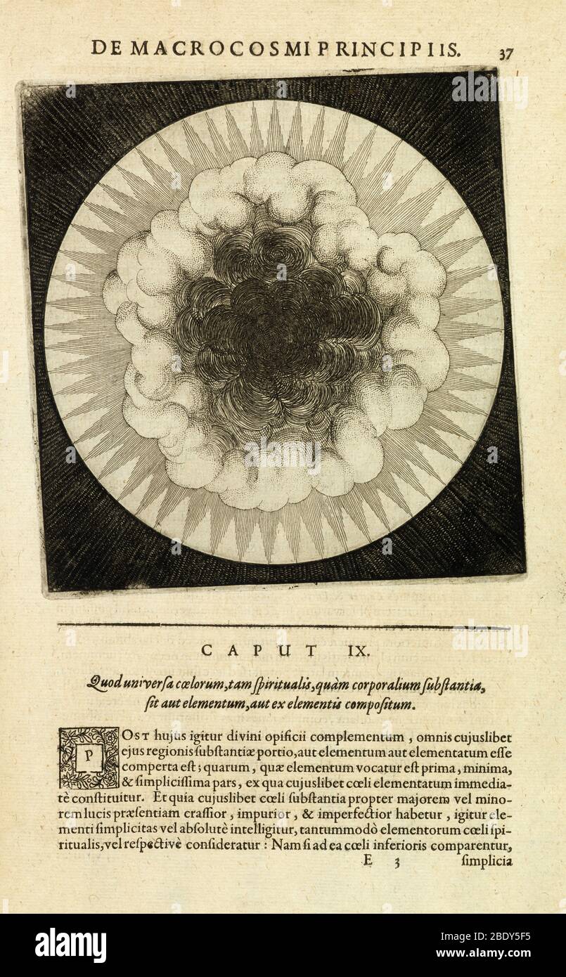Il Quod universale di Frudd Coelorum, 1617 Foto Stock