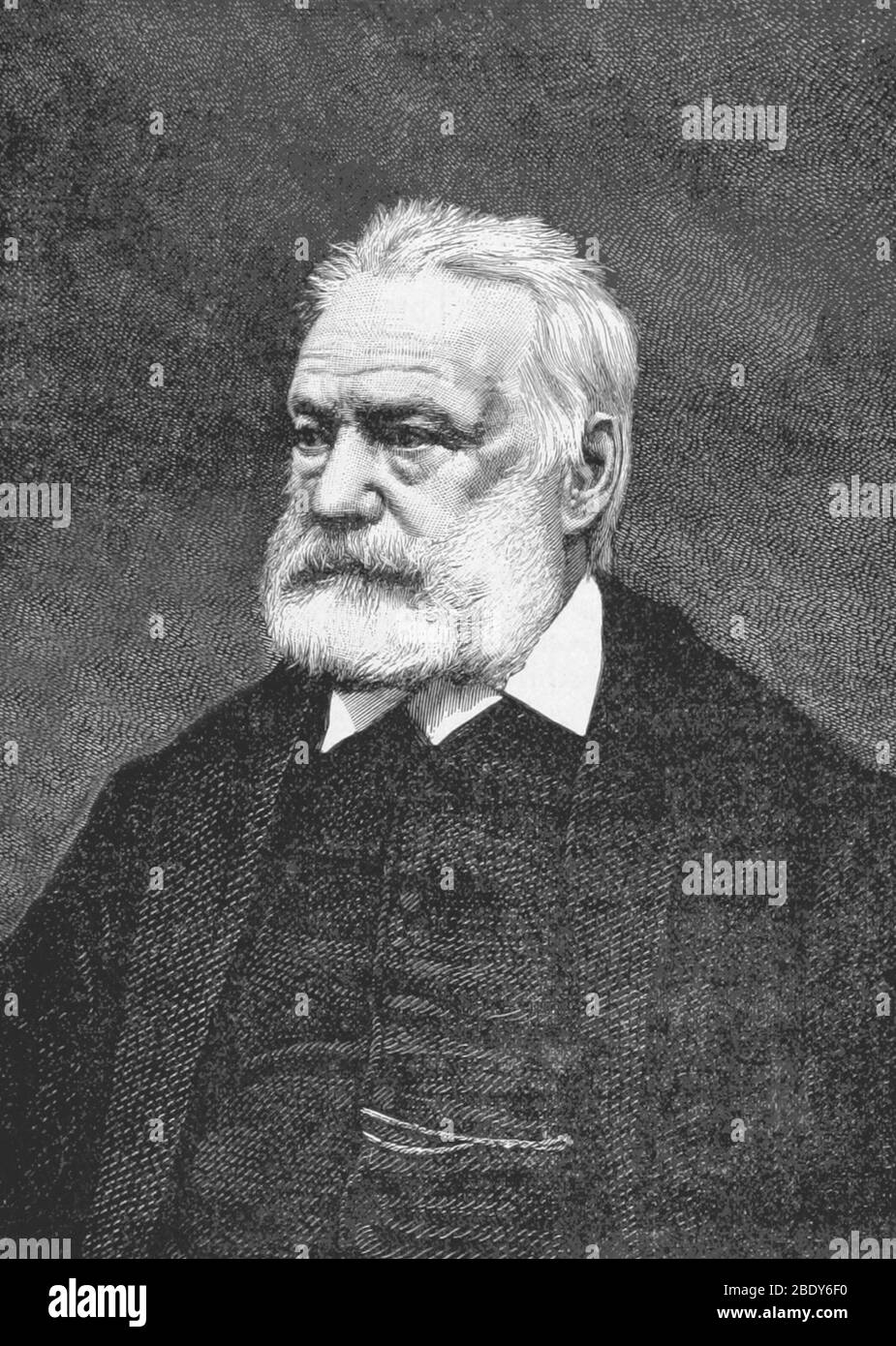 Victor Hugo, l'autore francese Foto Stock