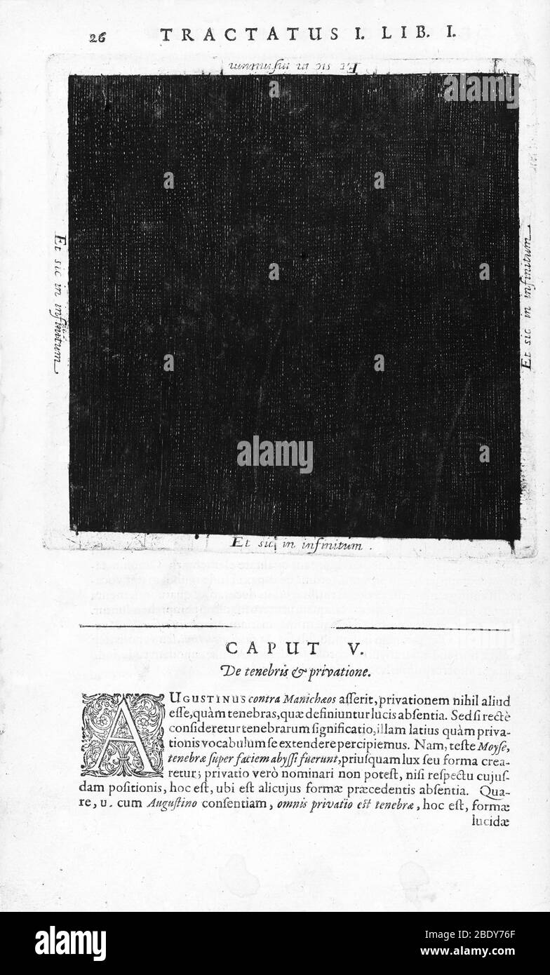 L'Universo oscuro di Frudd, 1617 Foto Stock