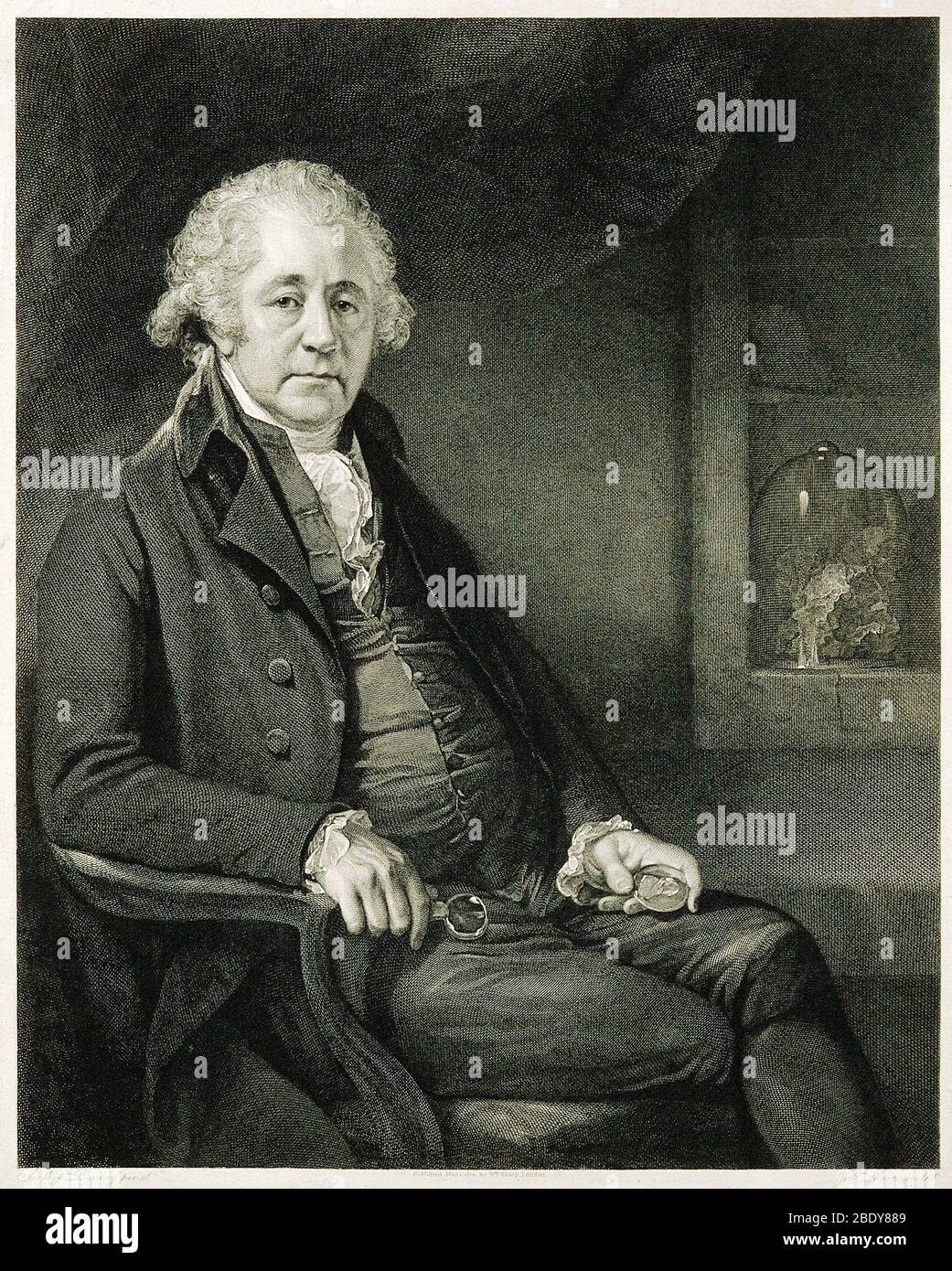 Matthew Boulton, costruttore inglese Foto Stock