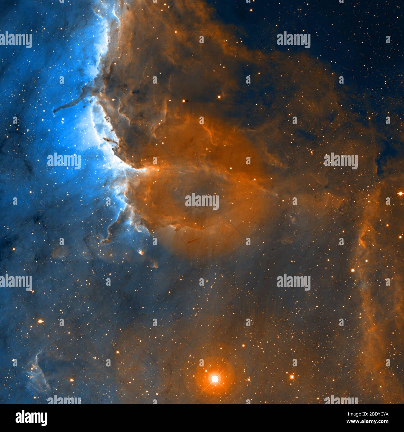 Pelican Nebula, IC 5070, IC 5067 Foto Stock