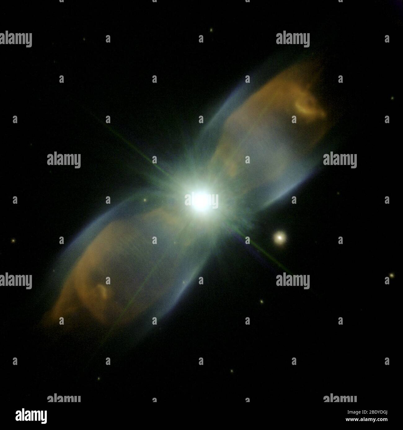 Di Minkowski Butterfly, Nebulosa planetaria M2-9 Foto Stock