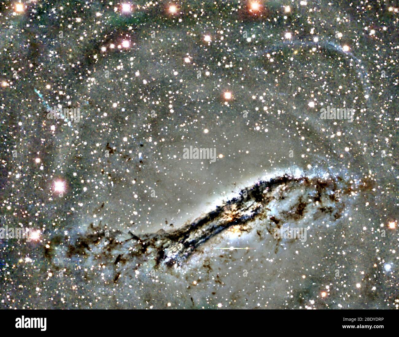 Centauro A, NGC 5128 Foto Stock
