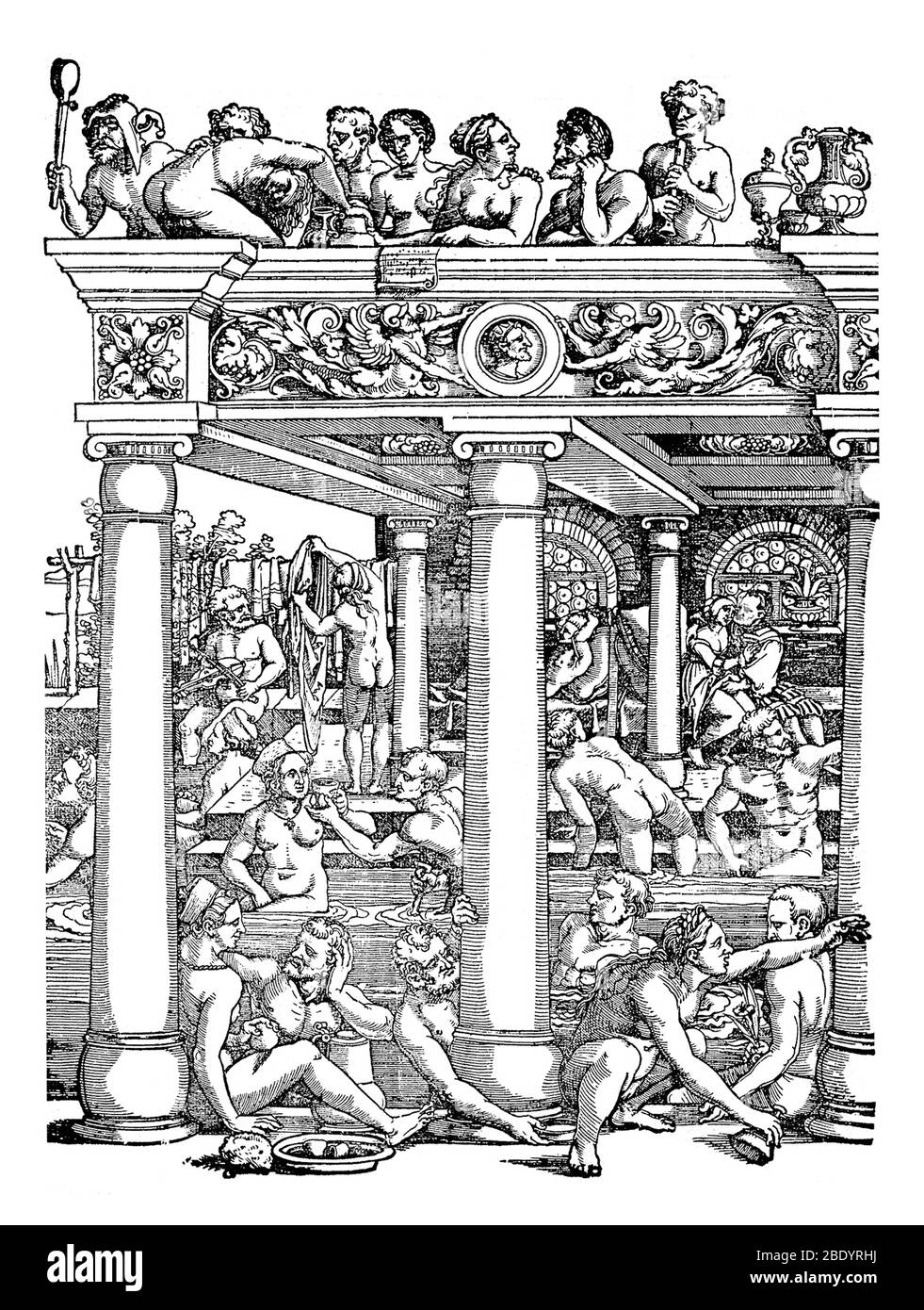 Fontana della Gioventù, 16 ° secolo Foto Stock