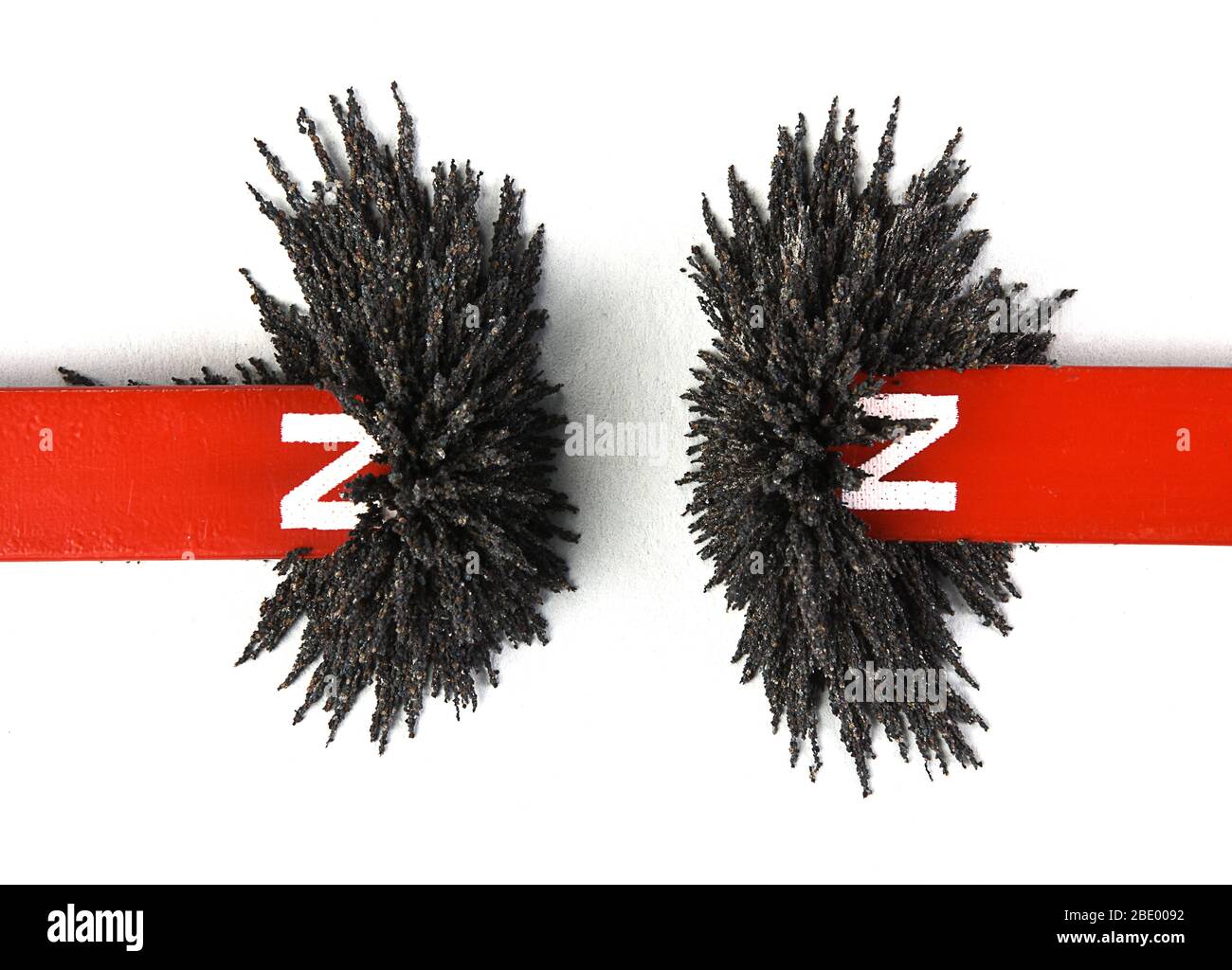 Come i poli magnetici, repel Foto Stock