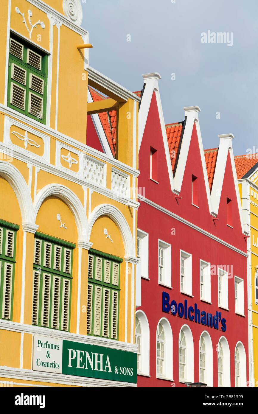 Penha Building su Breedestraat Punda, Willemstad, Curacao, Caraibi Foto Stock