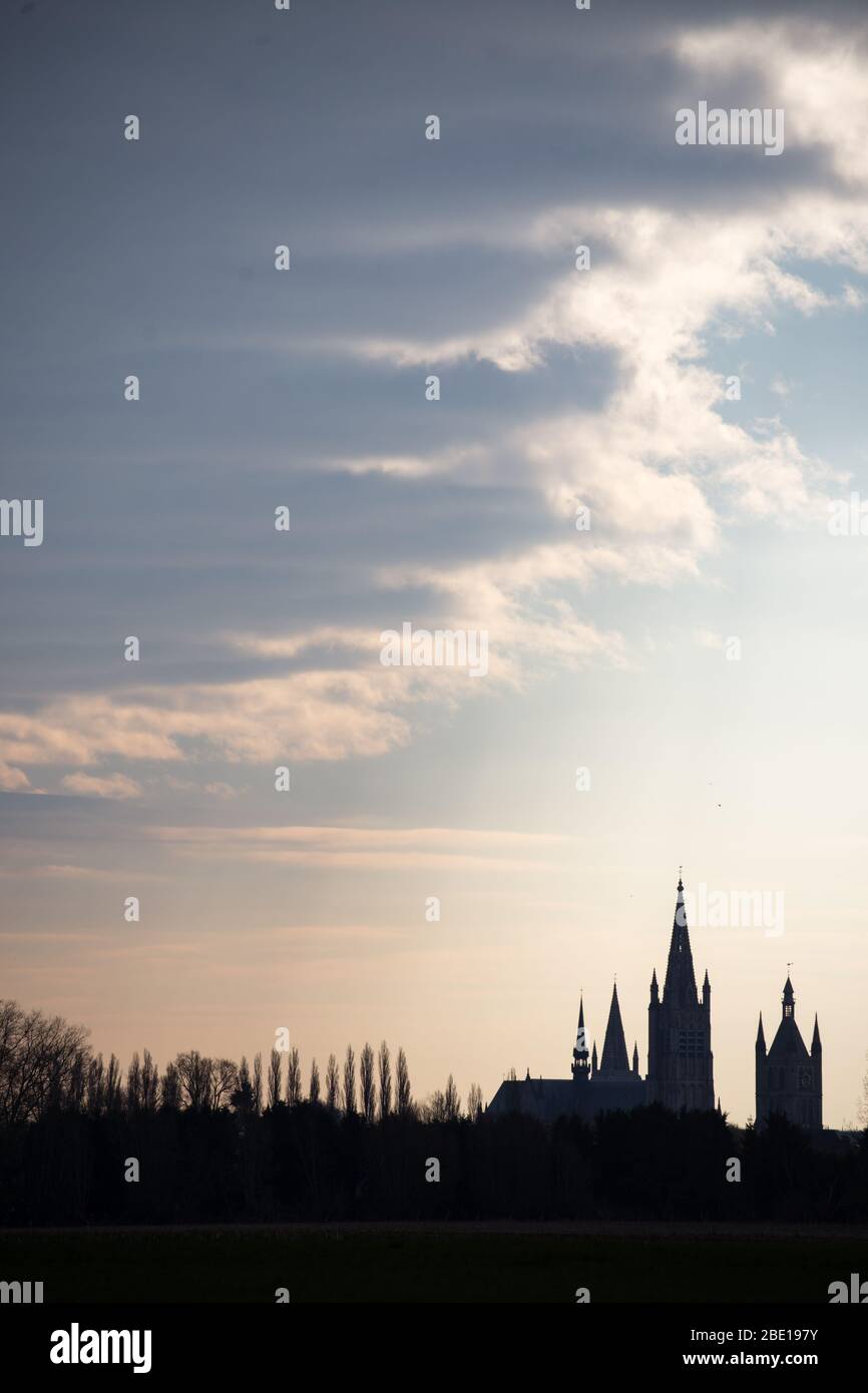 Scena dal Belgio. Foto Stock