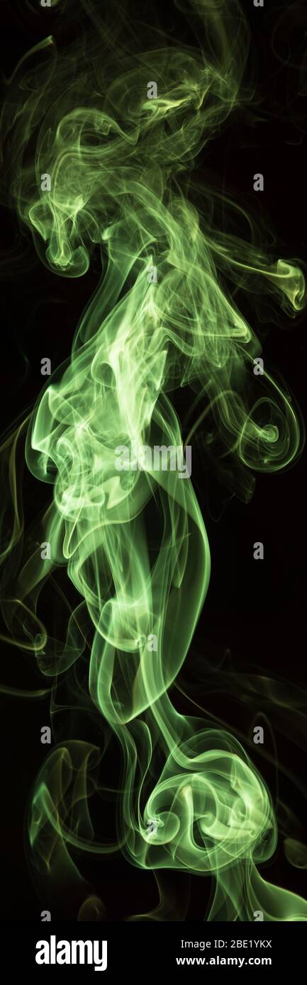 Sentieri di fumo II Foto Stock