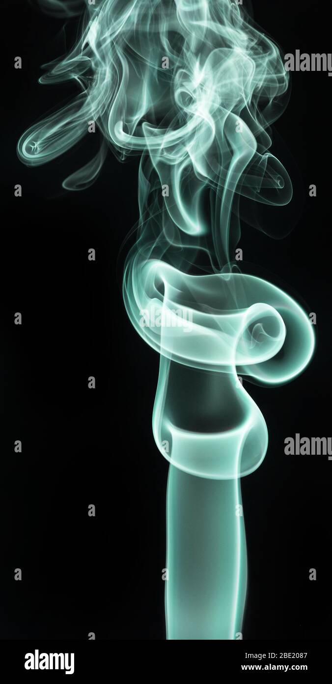 Sentieri di fumo II Foto Stock