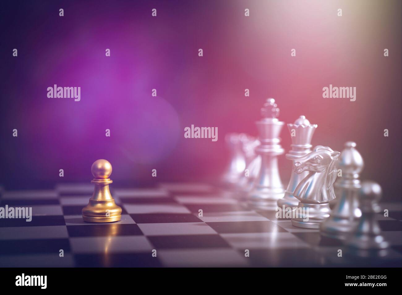 gioco di scacchi boad per praticare planare e stratagy, business thinking concept Foto Stock