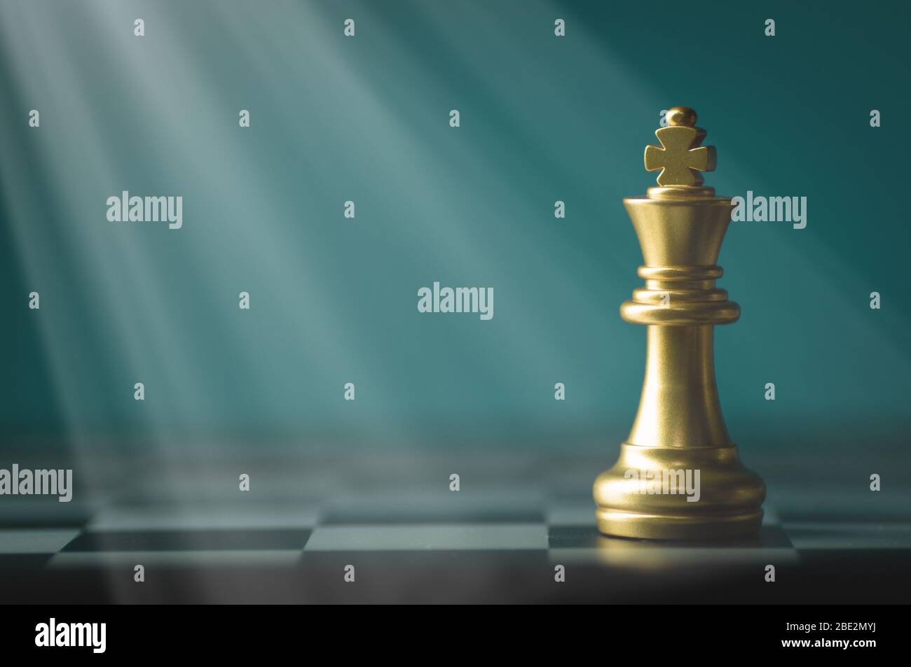 Competizione scacchica, planata e concetto di strategia Foto Stock