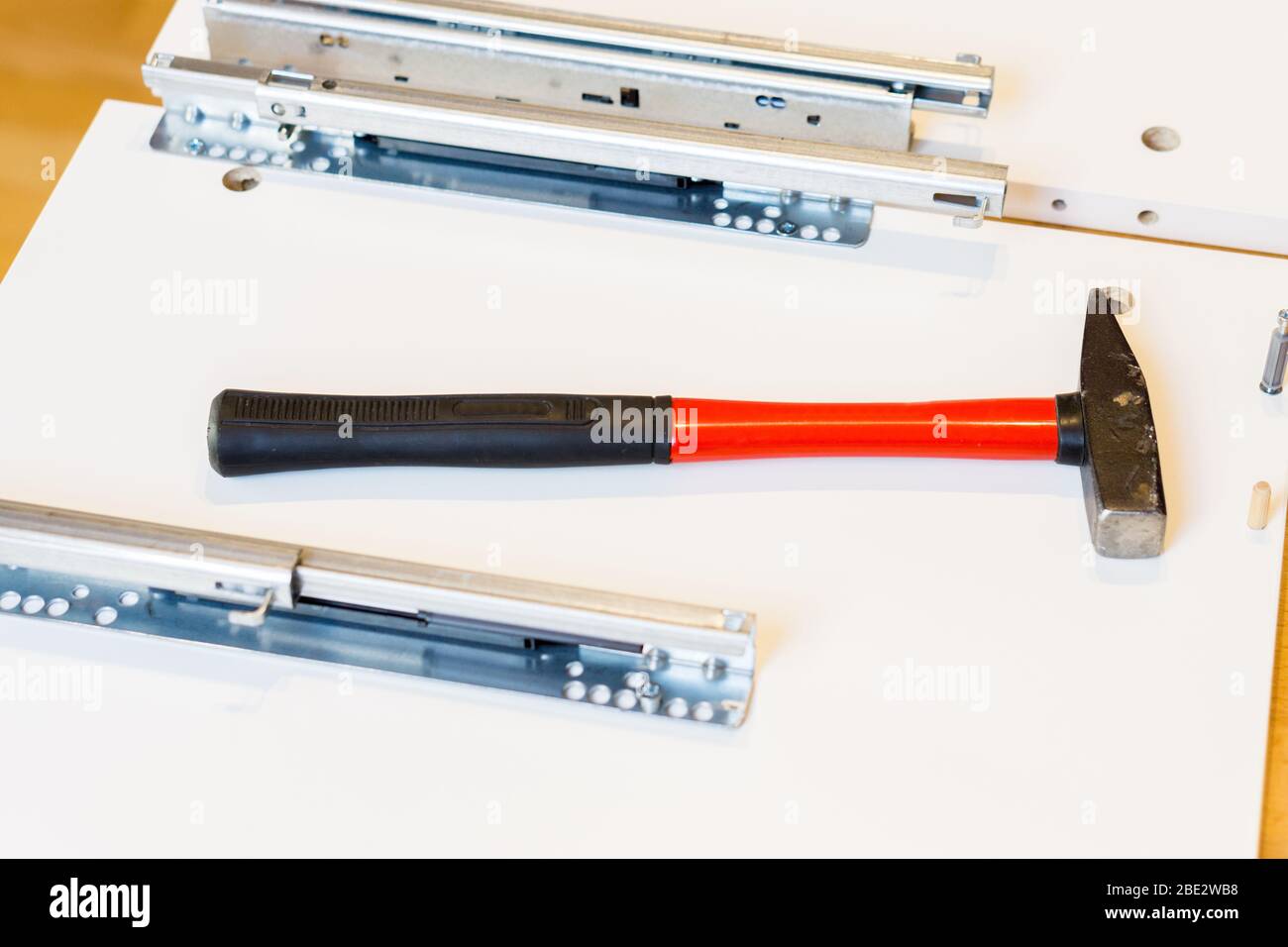 Utensili per il montaggio di mobili nella bassa baviera Germania Foto Stock