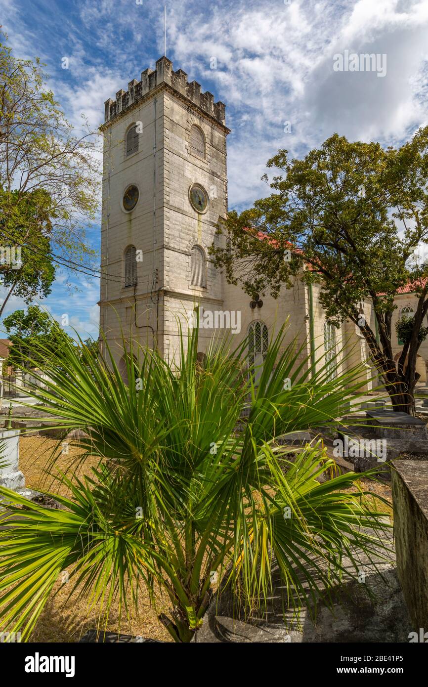 Cattedrale anglicana di San Michele, Bridgetown, Barbados, Indie Occidentali, Caraibi, America Centrale Foto Stock