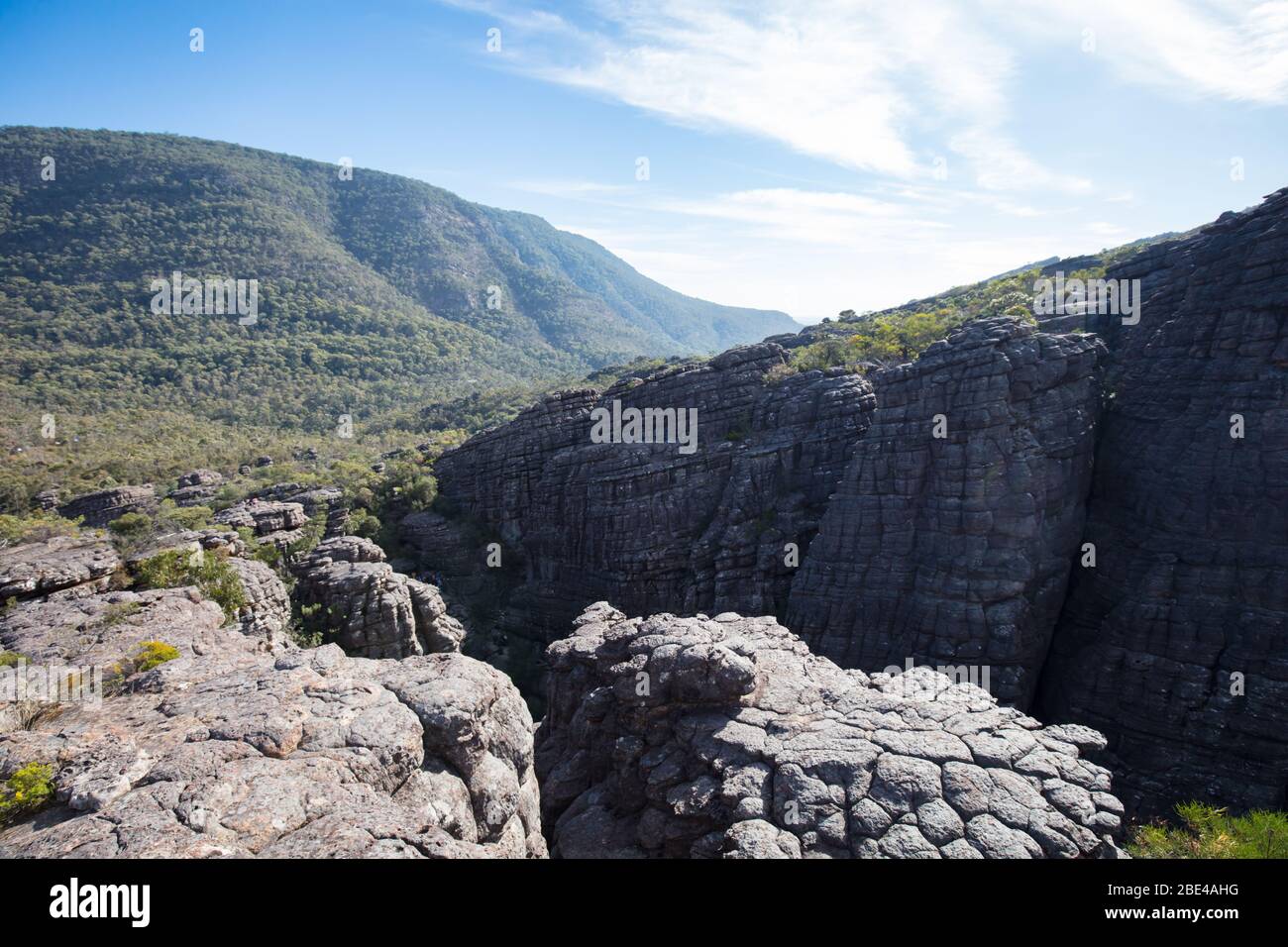 Escursione nelle meraviglie del Grampians Victoria Australia Foto Stock