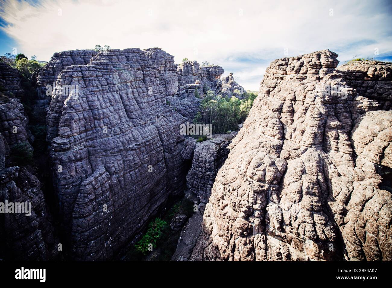 Escursione nelle meraviglie del Grampians Victoria Australia Foto Stock