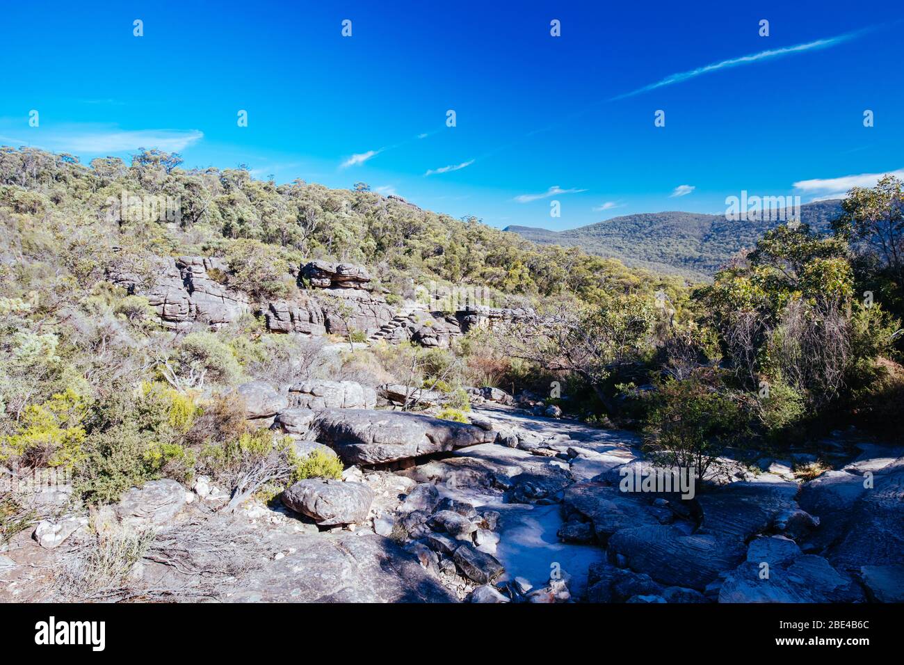 Escursione nelle meraviglie del Grampians Victoria Australia Foto Stock