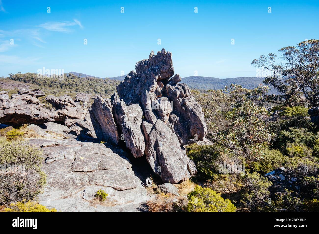 Escursione nelle meraviglie del Grampians Victoria Australia Foto Stock